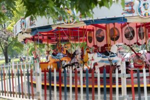 carousel at lakeside park in fond do lac