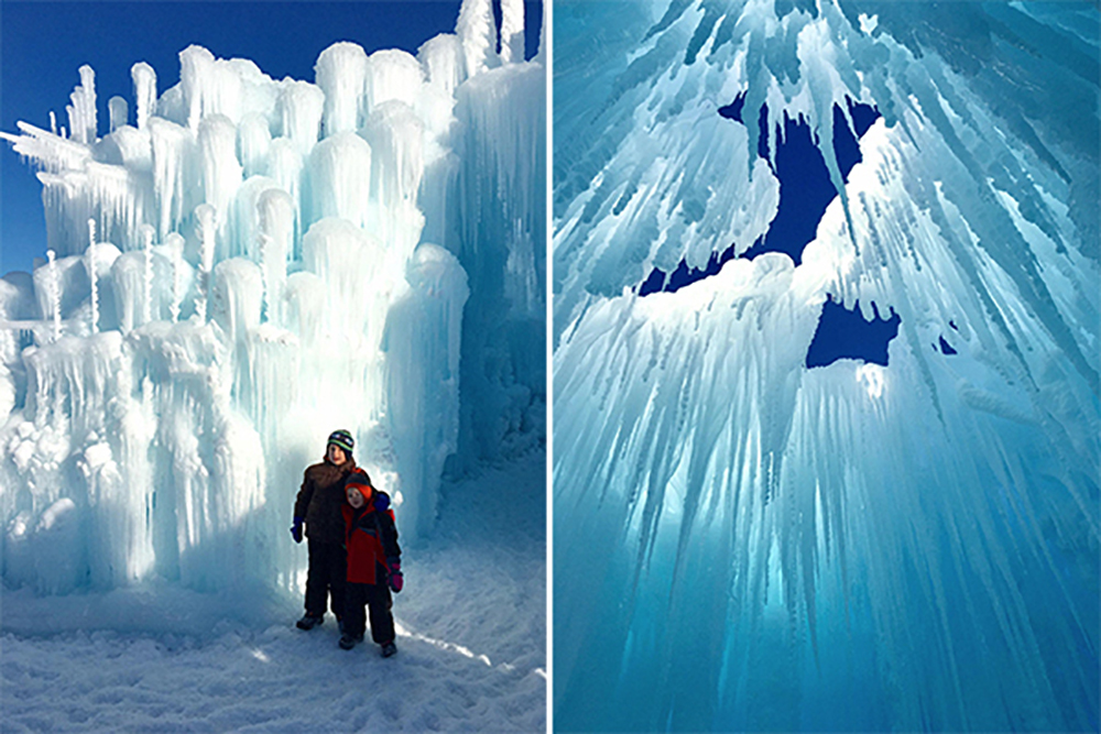 Breathtaking Ice Castles in Lake Geneva Return in 2023
