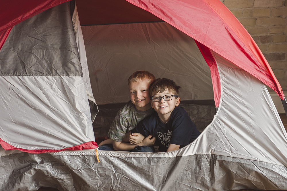 family camping