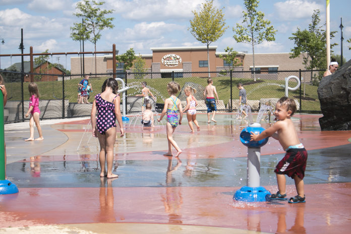 Outdoor Splash Pads Go Valley Kids Northeast Wi