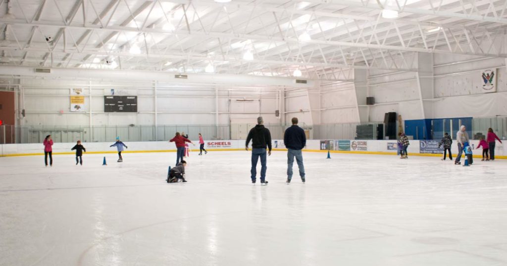 Ice Skating at Oshkosh YMCA