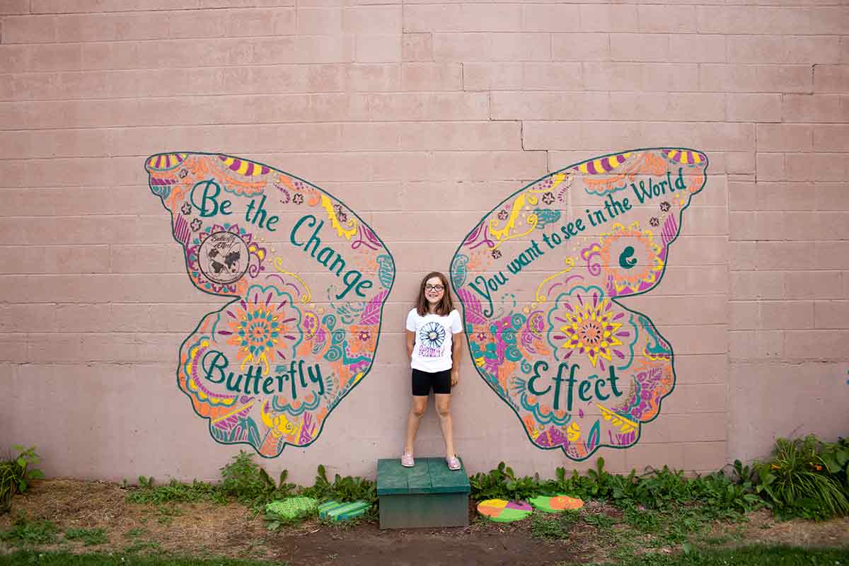 Green Bay Butterfly Mural