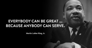 Image result for mlk quote about service Martin Luther King, Jr.