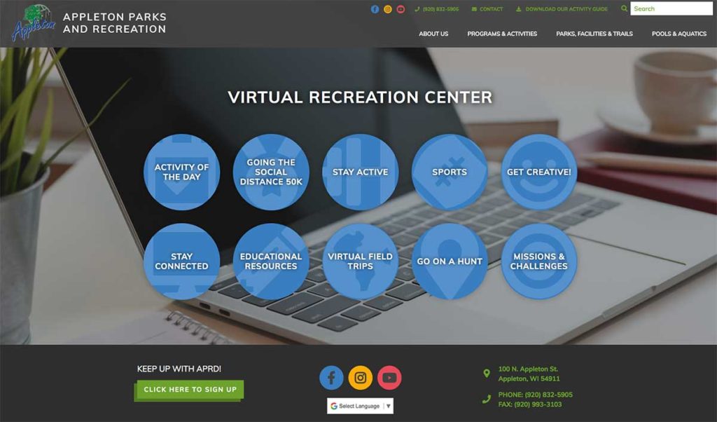 Appleton Parks & Recreation Virtual