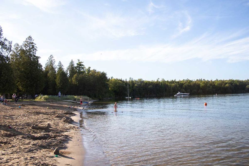 Peninsula State Park Door County Beach