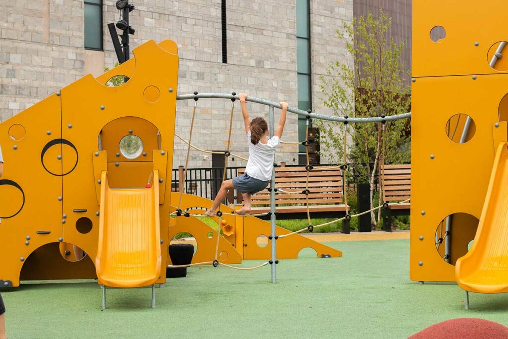 Playground Park at Titletown District Green Bay