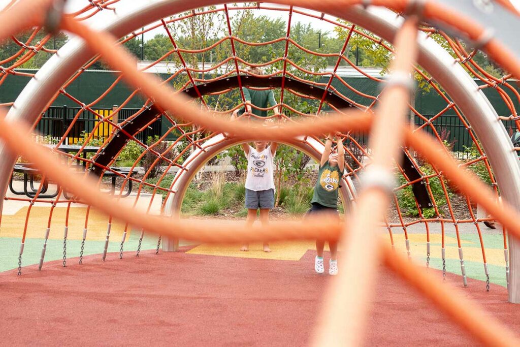 Playground Park at Titletown District Green Bay