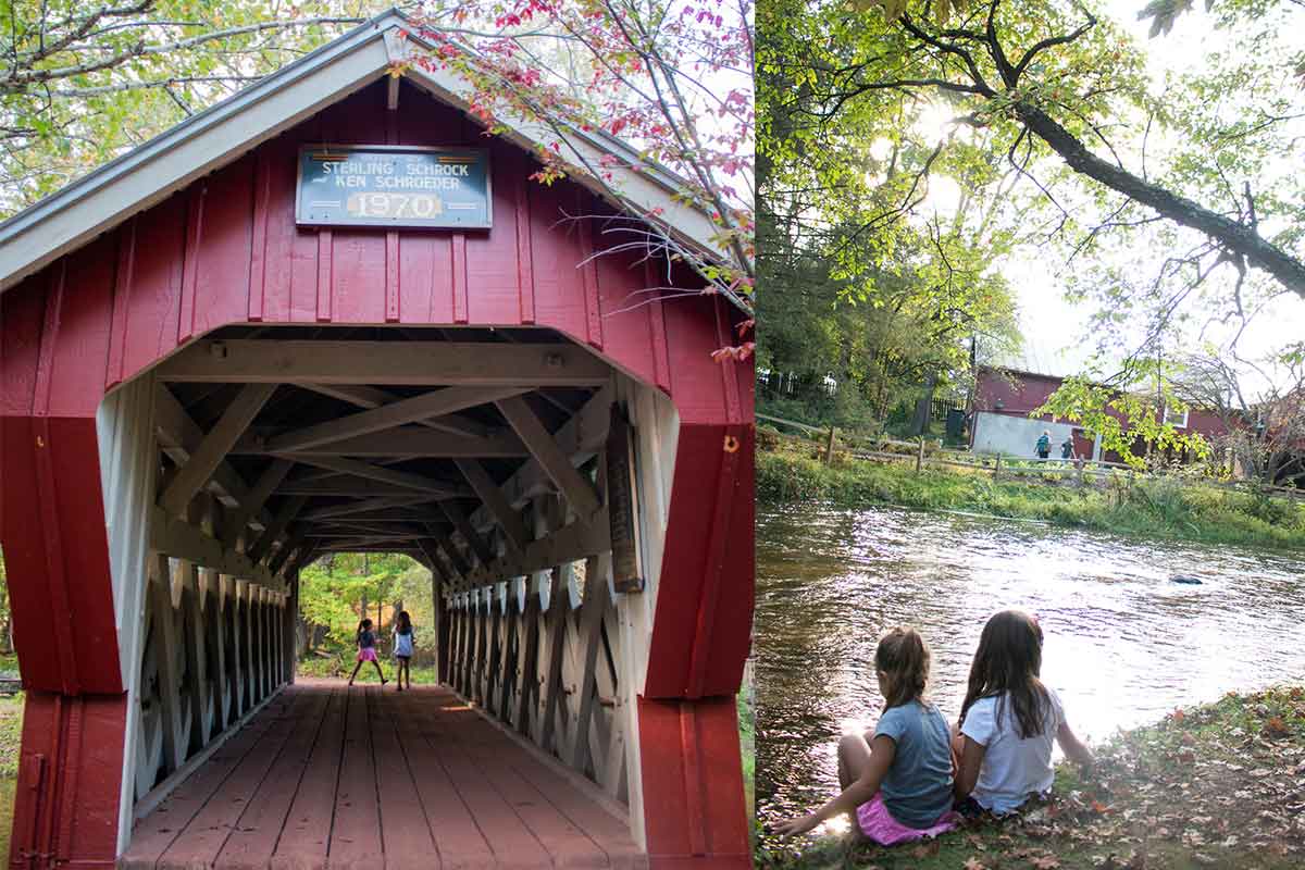 Red Covered Bridge at Red Mill Waupaca