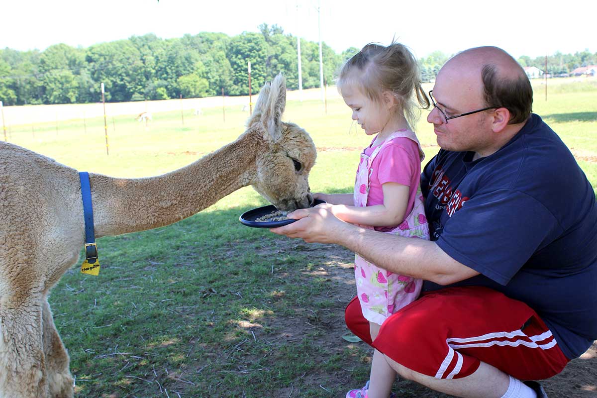 Spend the day with Alpacas at LondonDairy in Two Rivers!