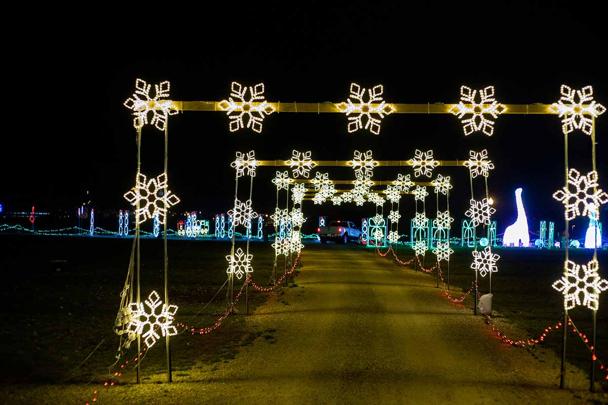 Brown County Fairgrounds Christmas Light Display