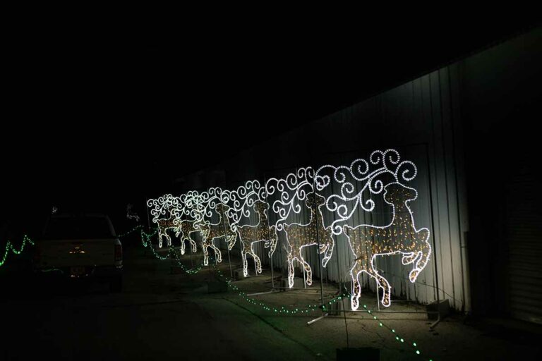 Brown County Fairgrounds Christmas Light Display