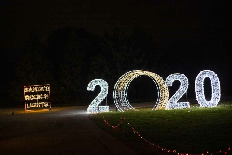 Brown County Fairgrounds Christmas Light Display