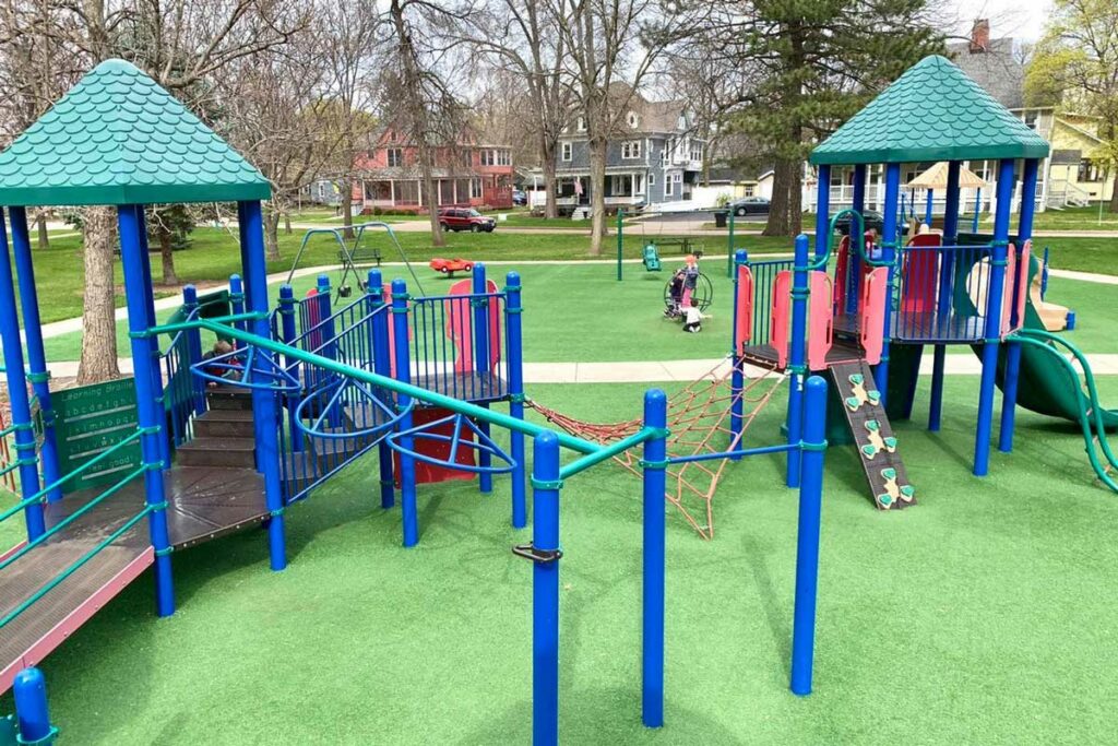 City Park and Playground in Downtown Appleton