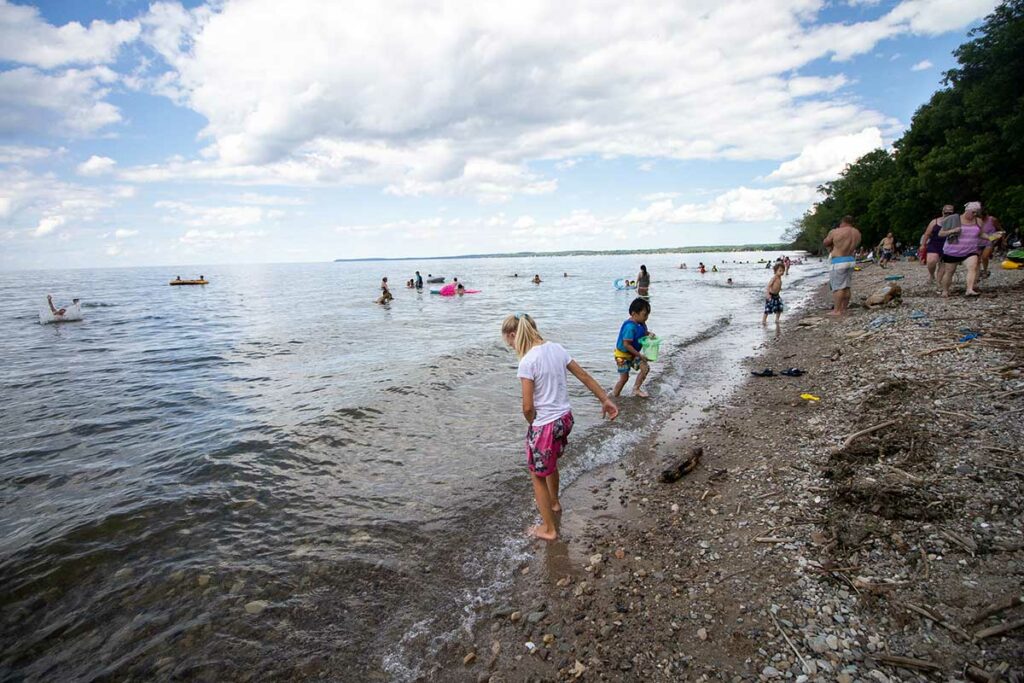 Bay Shore Park in New Franken