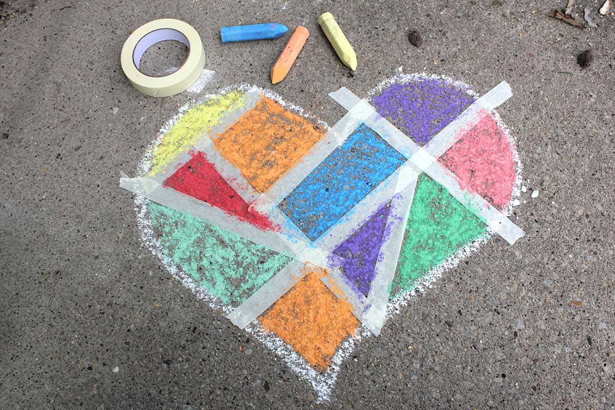 Sidewalk Chalk Activities