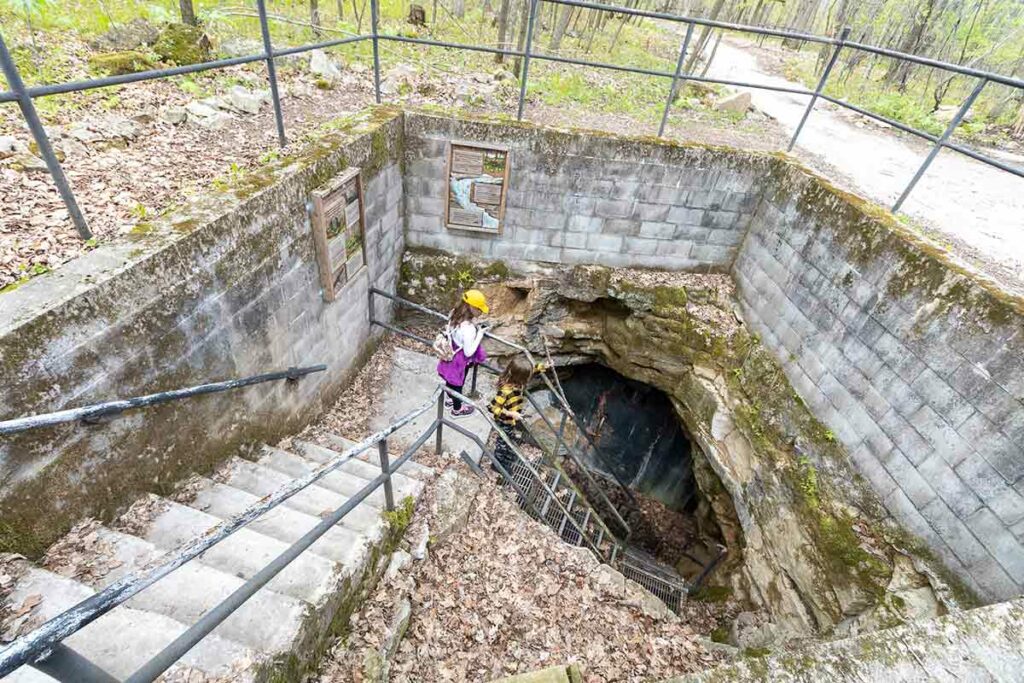 Cave Tours at Ledge View Nature Center in Chilton