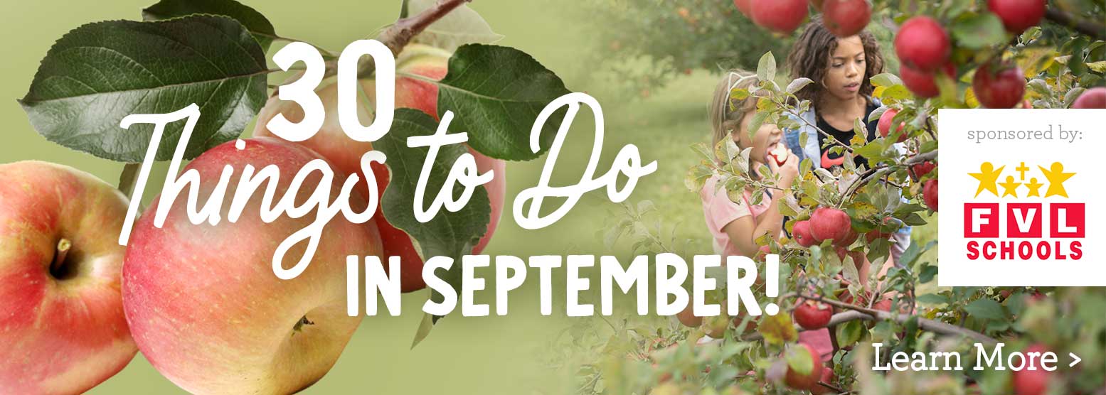 30 things to do in September including Apple Picking