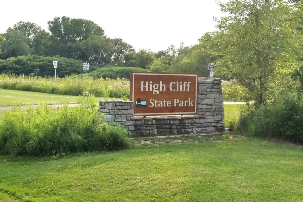 high cliff state park, sherwood, wisconsin