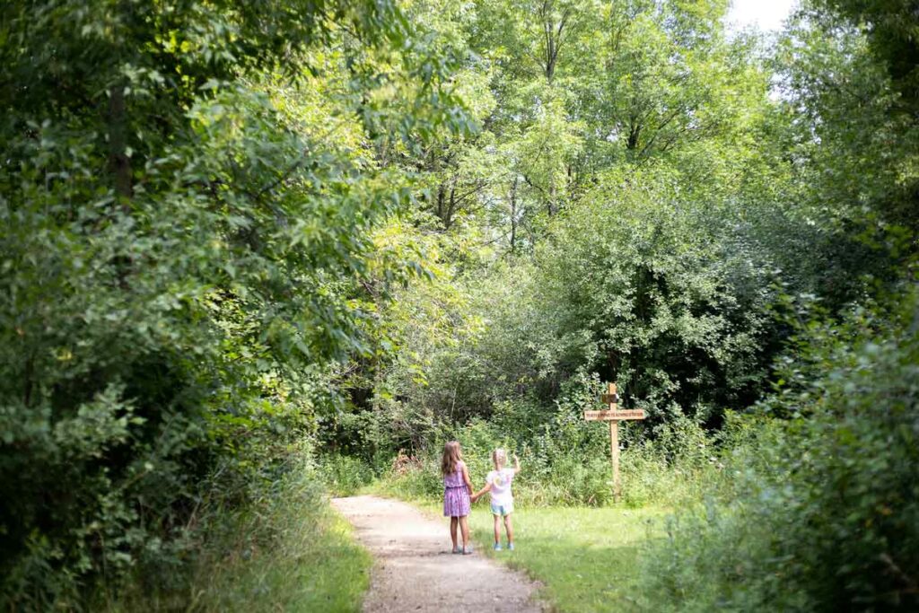 hiking trails at Bubolz Nature Center in Appleton