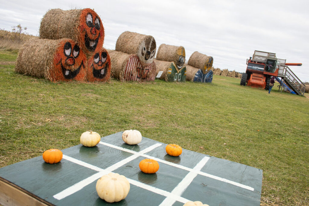 kids activities at Cuff Farms in Hortonville