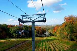 Granite Peak Scenic Chairlift Rides to see Fall colors