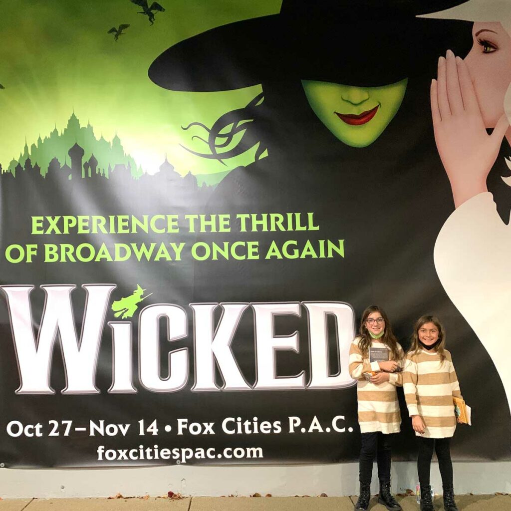 Broadway Musical Wicked Promotional Flyer and Mini 
