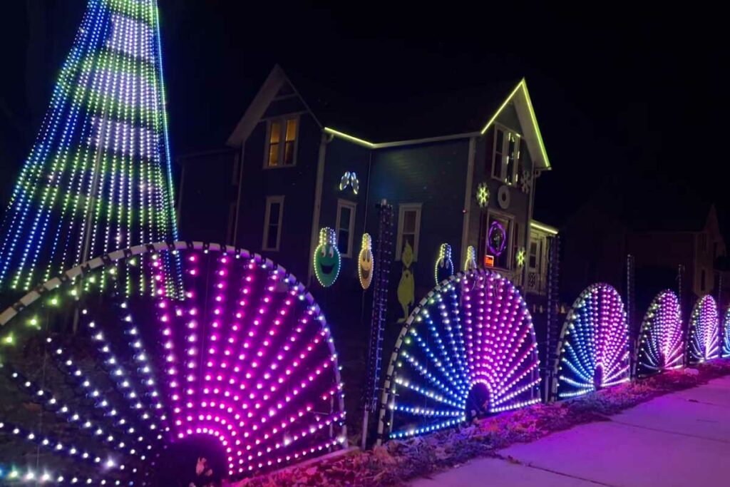 Christmas Lights in Hortonville