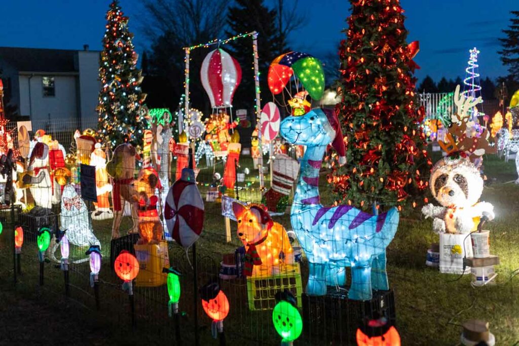 2022 Brown County Fairgrounds Christmas Light Display Alternatives