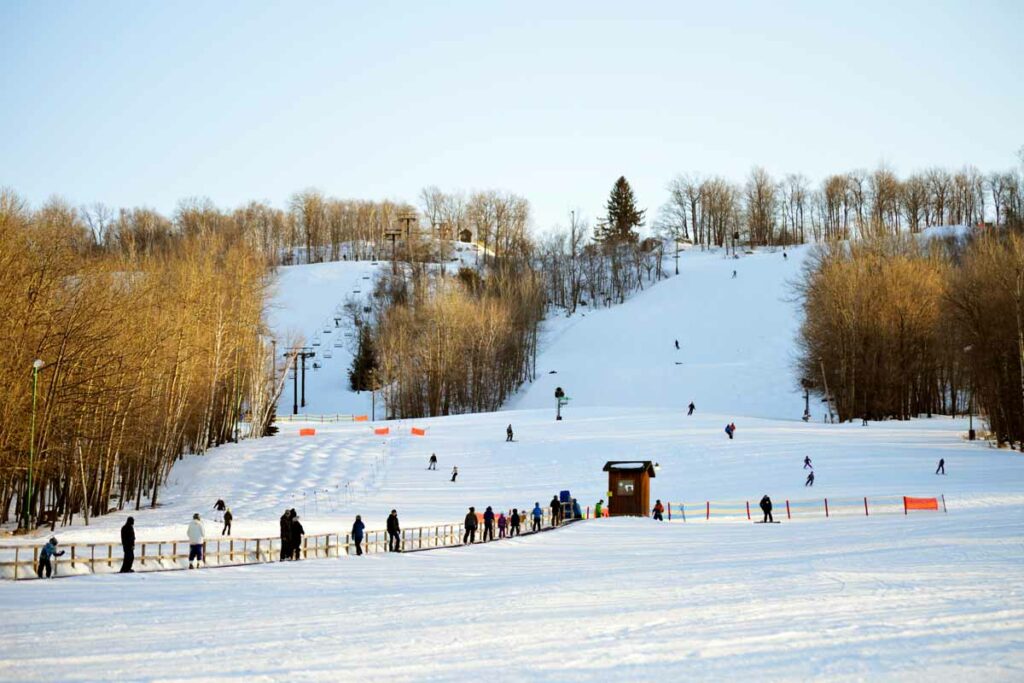 skiing in Wisconsin