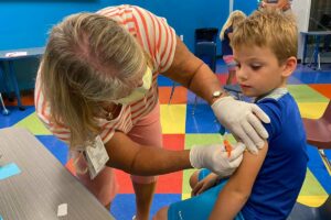 Vaccine Clinic at the Building for Kids in Appleton