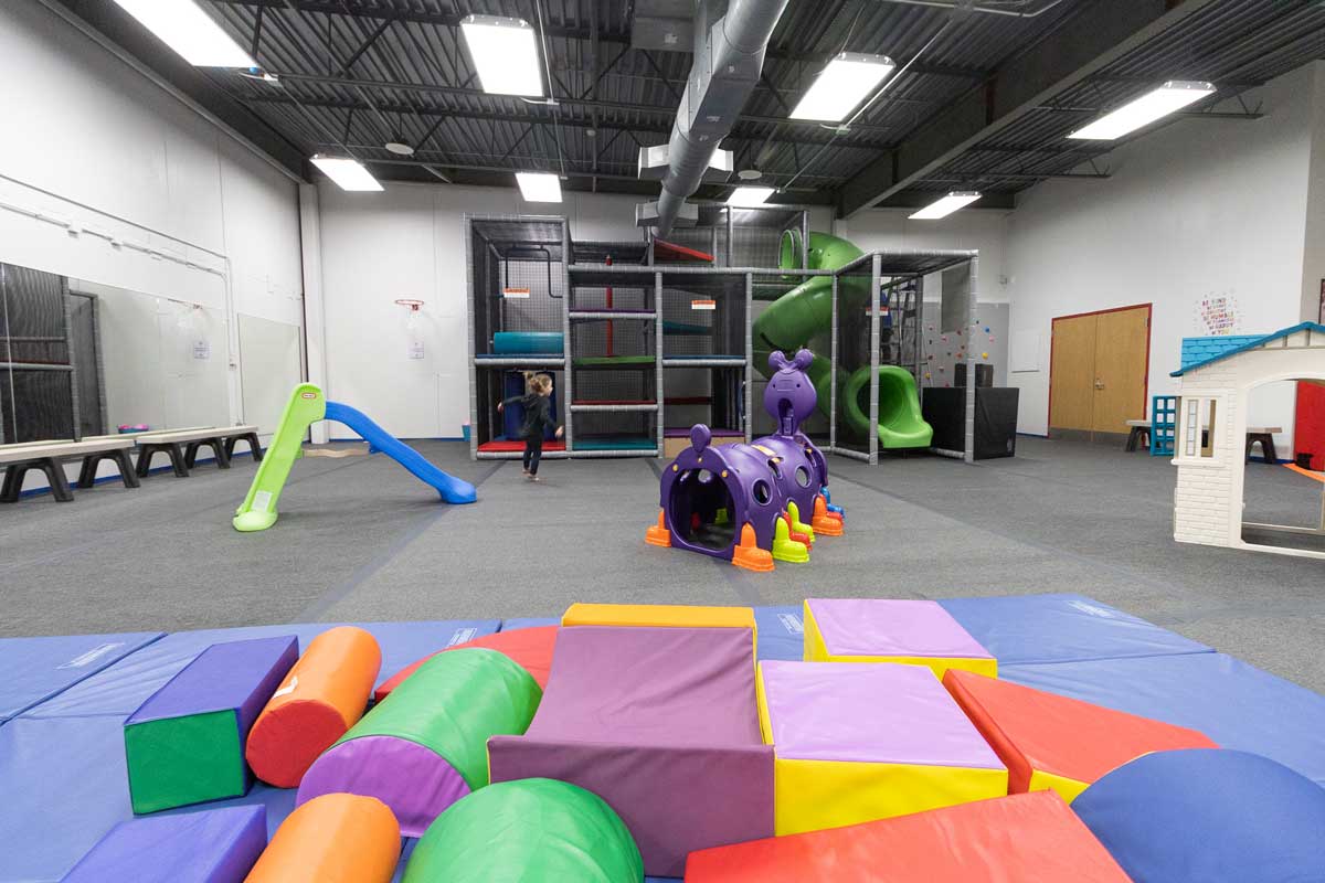 Indoor Play Area at the Heart of the Valley YMCA in Kimberly