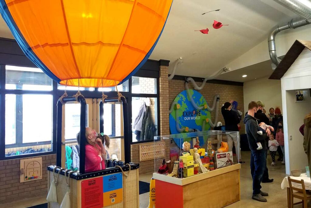 Hot Air Balloon at Sun Prairie Childrens Museum