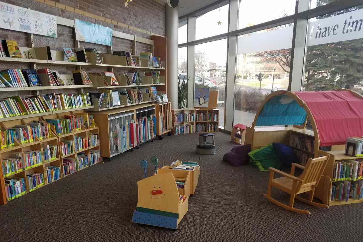 Neenah Library Childrens Area