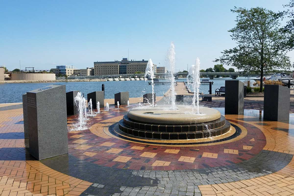 NEW in Neenah for 2022—Shattuck Park Splash Pad!