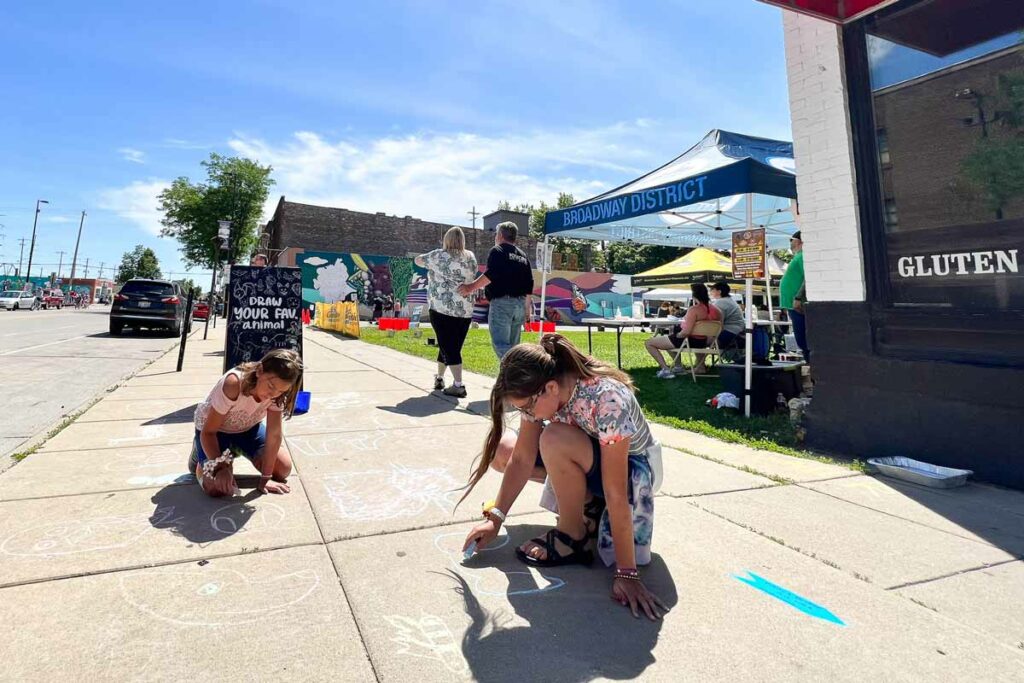 Mural and Busker Festival in Green Bay
