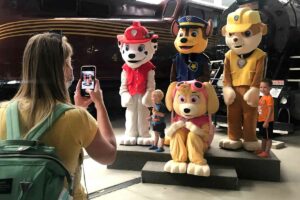 Paw Patrol at the National Railroad Museum