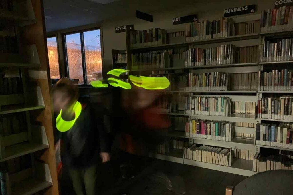 nerf wars at the library