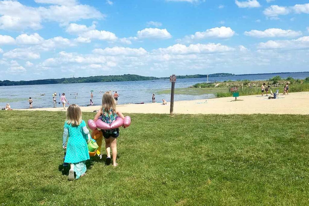 Beach at Governor Nelson State Park Waunakee