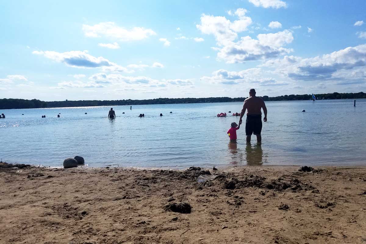 Wisconsin's Pike Lake Campground, Site #3 Review, Kettle Moraine