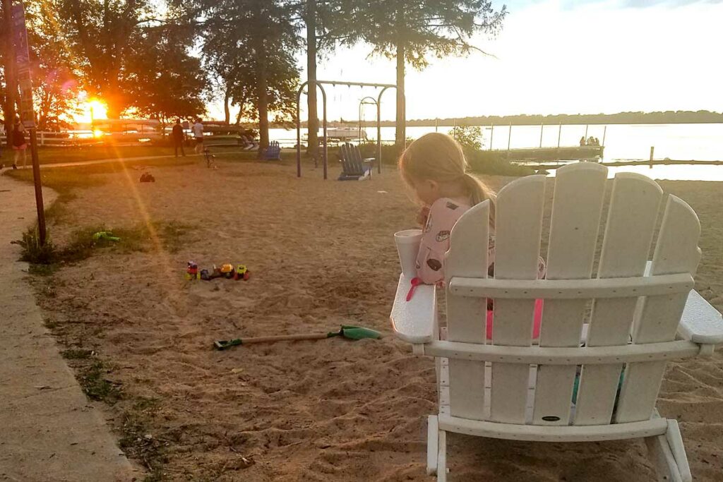 Schlueter Beach in Monona