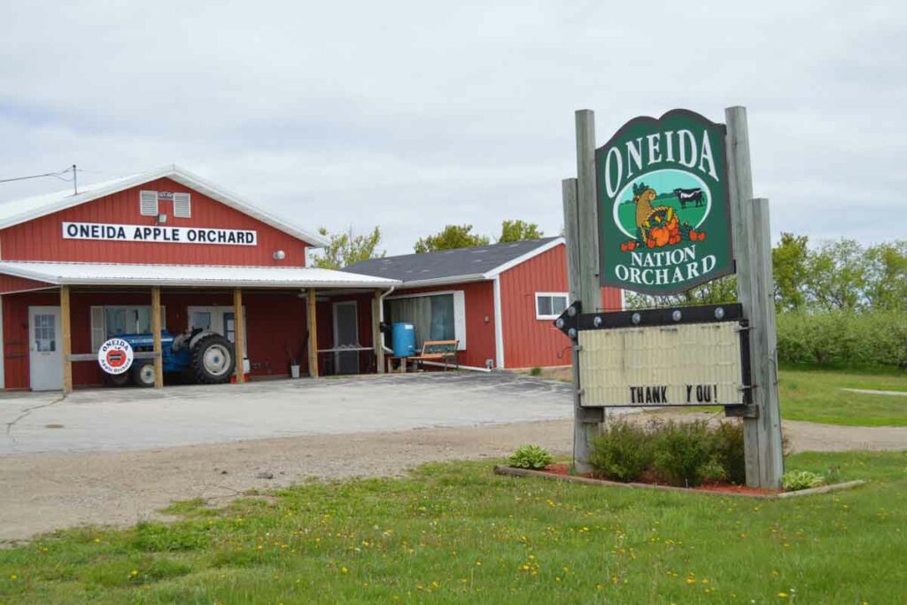 Oneida Nation Apple Orchard