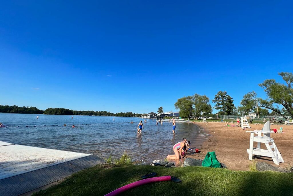 Torpy Park Beach Minocaua