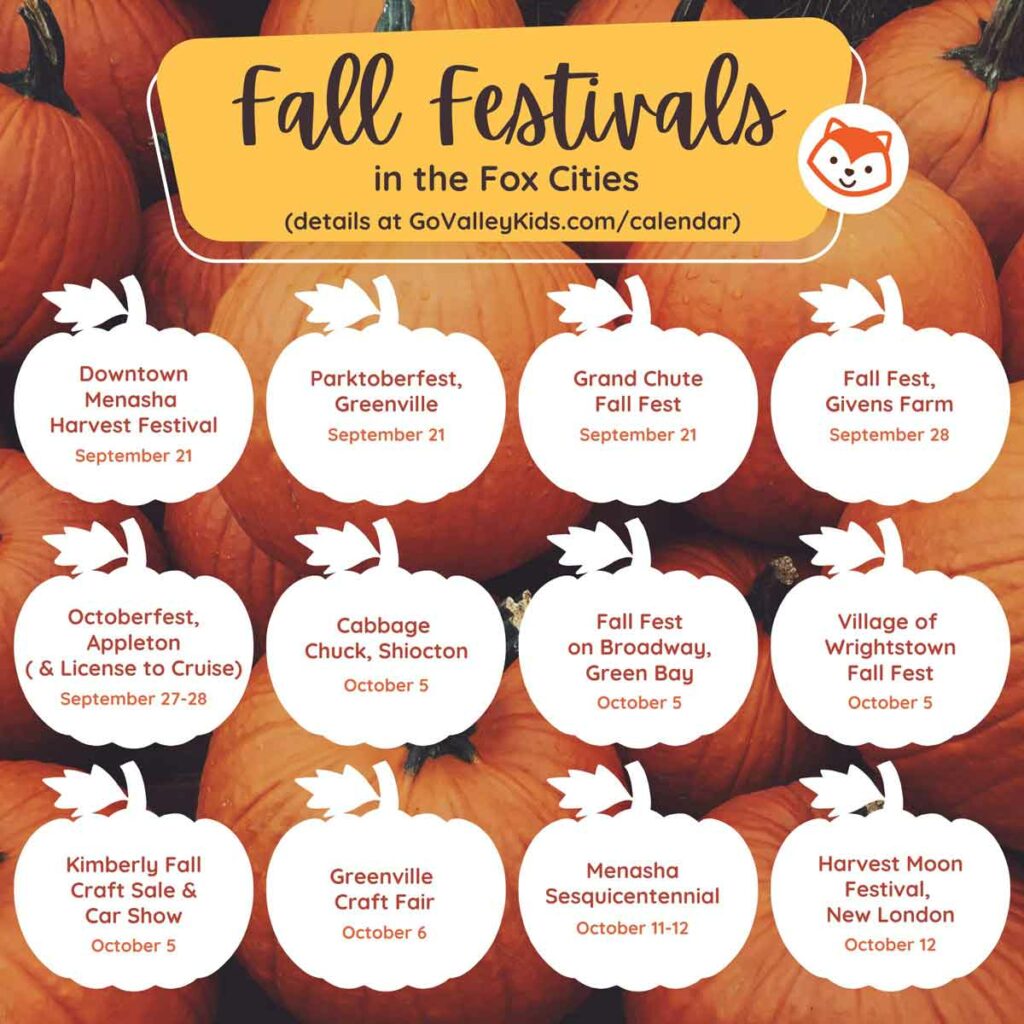 Fall Festivals in Northeast wisconsin