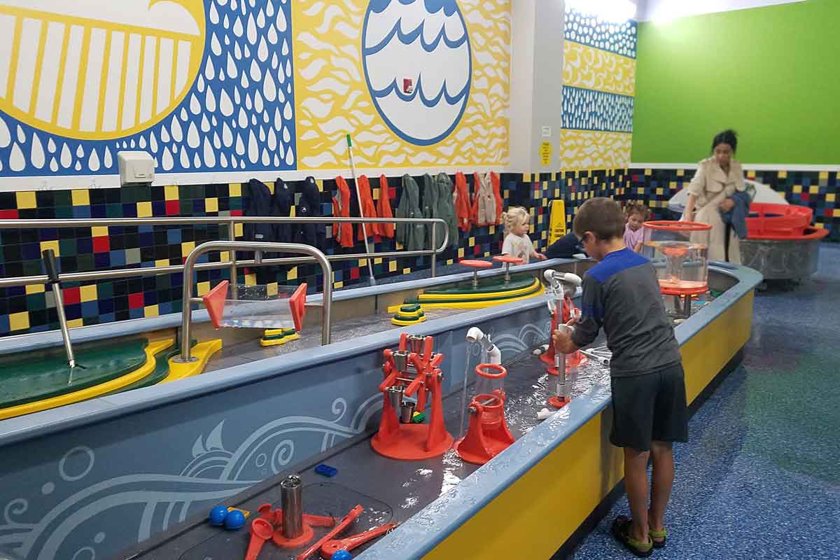 Water Table at Building for Kids Children's Museum in Appleton