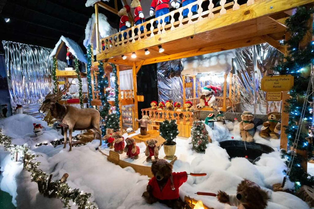 Santa's Teddy Bear Village at the North Pole in Chilton Wisconsin