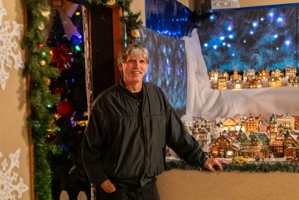 Troy Campbell, The North Pole Christmas Village in Chilton Founder