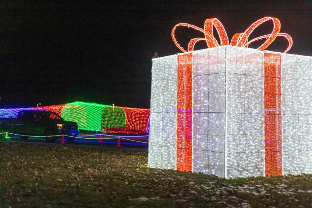 Brown County Fairgrounds Christmas Lights in Green Bay is Back!
