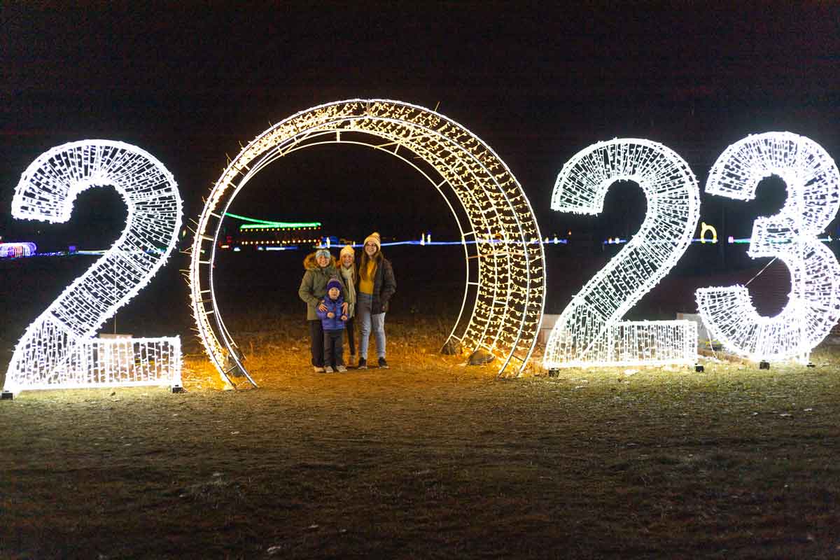 Brown County Fairgrounds Christmas Lights in Green Bay is Back!