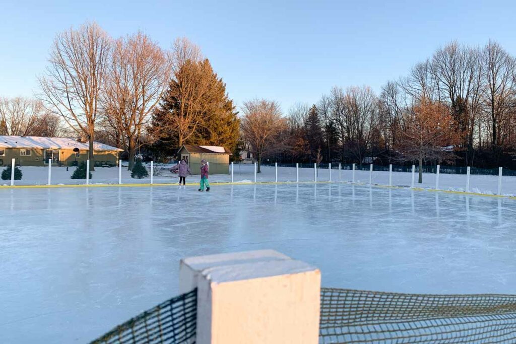 Prairie Hill Park Grand Chute Ice Skating