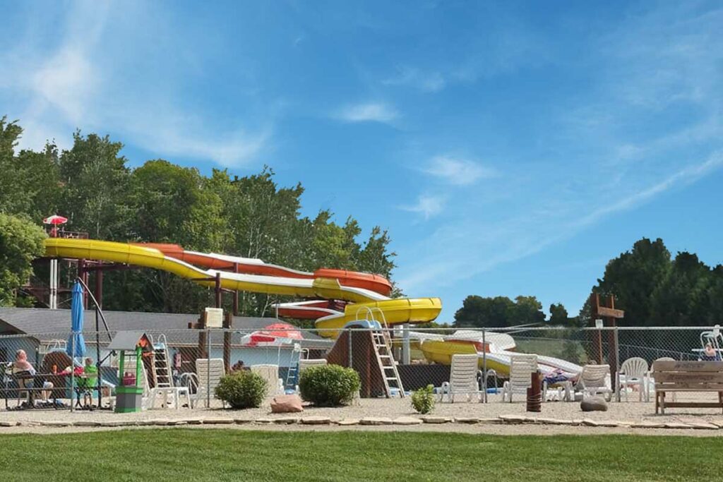 Harbor Village Campground with Waterpark in Sturgeon Bay